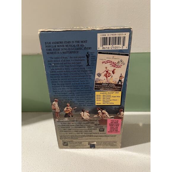 The Sound of Music (1965) Silver Anniversary Edition (VHS, 1990) Julie Andrews - Picture 3 of 7